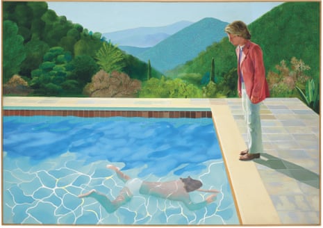 Portrait of an Artist (Pool with Two Figures), by David Hockney, sold for a record $90.3m at Christie’s, New York.
