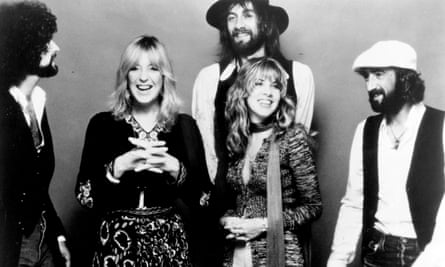 Fleetwood Mac in 1977 … from left, Lindsey Buckingham, Christine McVie, Mick Fleetwood, Stevie Nicks and John McVie.