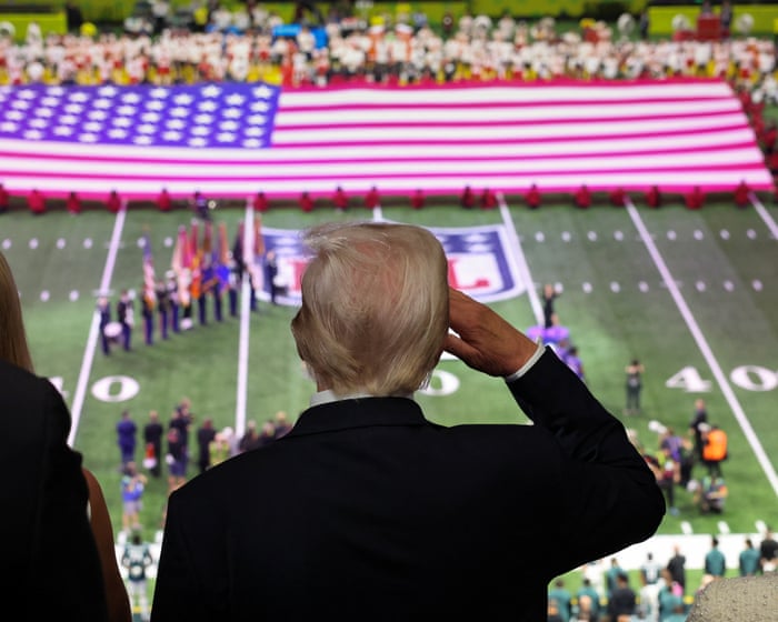 An embattled Donald Trump is increasingly using sports as prop