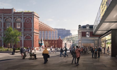 A recently submitted design for the new Museum of London.