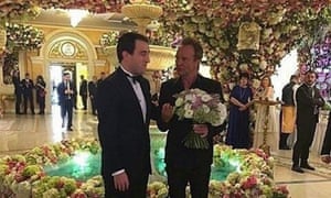 Sting with Said Gutseriev at the billion-dollar wedding
