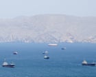 Middle East crisis live: Iran ‘offers to end chokehold on strait of Hormuz’