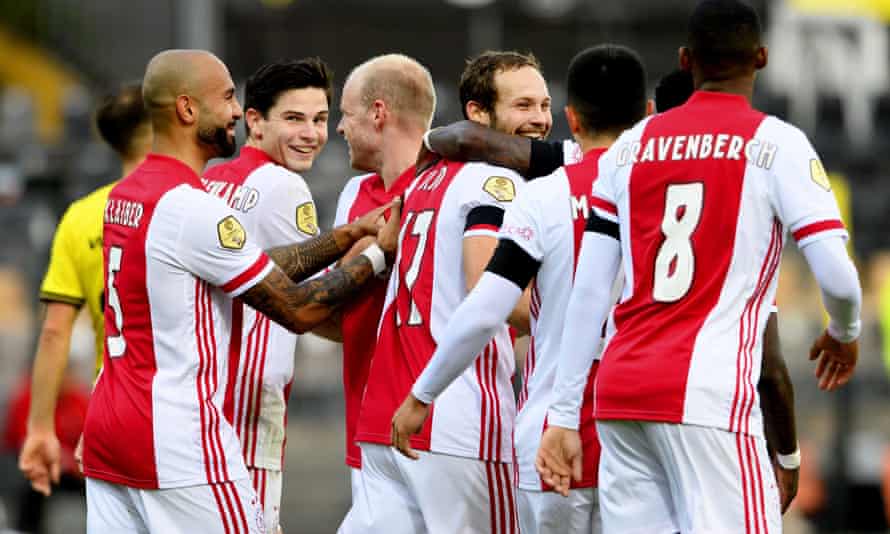 Ajax set new Eredivisie scoring record with 130 trouncing of hapless