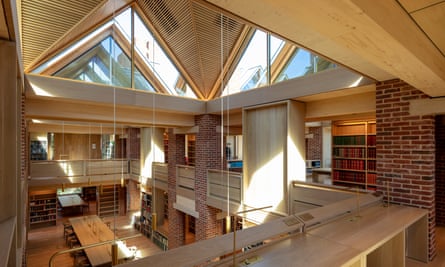 Caters to all tastes ... the new library at Magdalene College, Cambridge, by Niall McLaughlin.