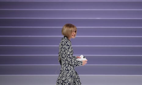 Anna Wintour in Athens, Greece, on 27 November 2019. 