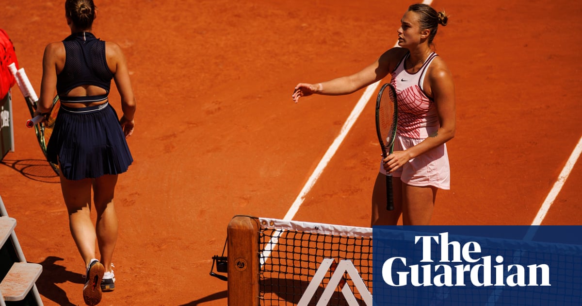 I dont respect her Kostyuk hits out at Sabalenka and French Open crowd video The Guardian I dont respect her Kostyuk hits out at Sabalenka and French Open crowd video The Guardian