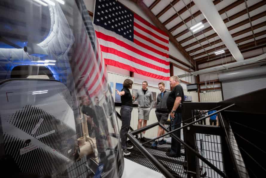 Chris Boshuizen connected committee Jeff Bezos’ Blue Origin New Shepard rocket, 13 October, 2021.