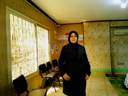 Teacher in classroom