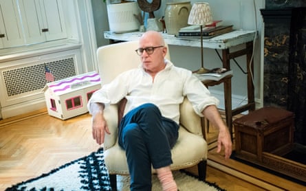 Michael Wolff at home in 2018.