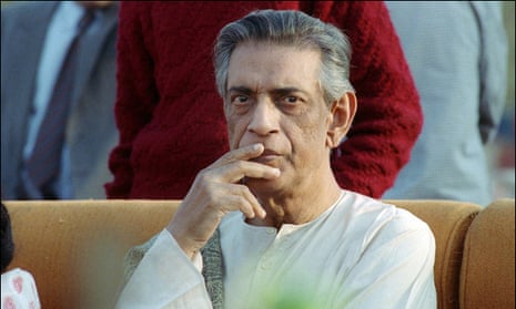 Satyajit Ray in 1989.