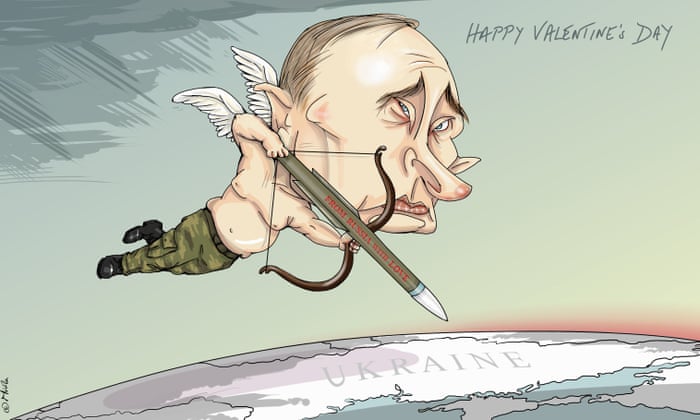 Nicola Jennings on fears over a Russian invasion of Ukraine – cartoon |  Opinion | The Guardian
