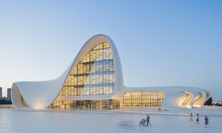 Zaha Hadid’s Heydar Aliyev centre in Baku, Azerbaijan.