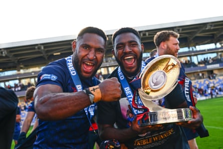 London Broncos won 26 of their 27 games in the second tier this season.