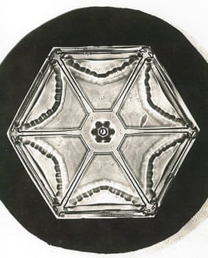 Wilson Bentley snowflakes circa 1920