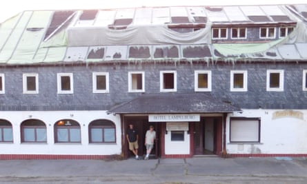 The Lampelburg hotel in Ebersbach-Neugersdorf