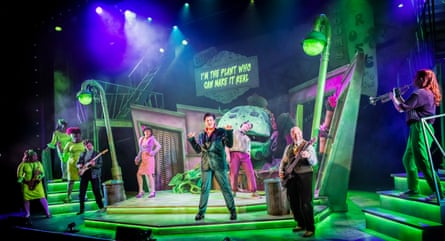 Pioneering … Little Shop of Horrors features creative captioning.