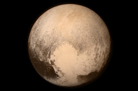 Nasa image of Pluto