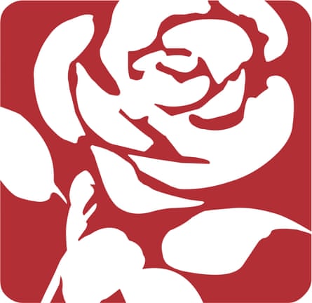 The Labour Party logo.