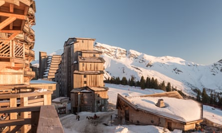 Head for the hills: the pretty, modern resort of Avoriaz.