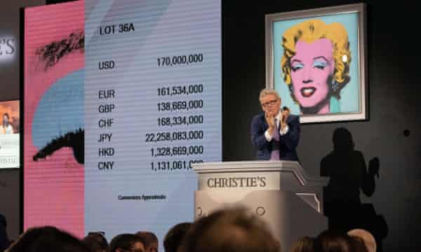 Shot Sage Blue Marilyn by Andy Warhol