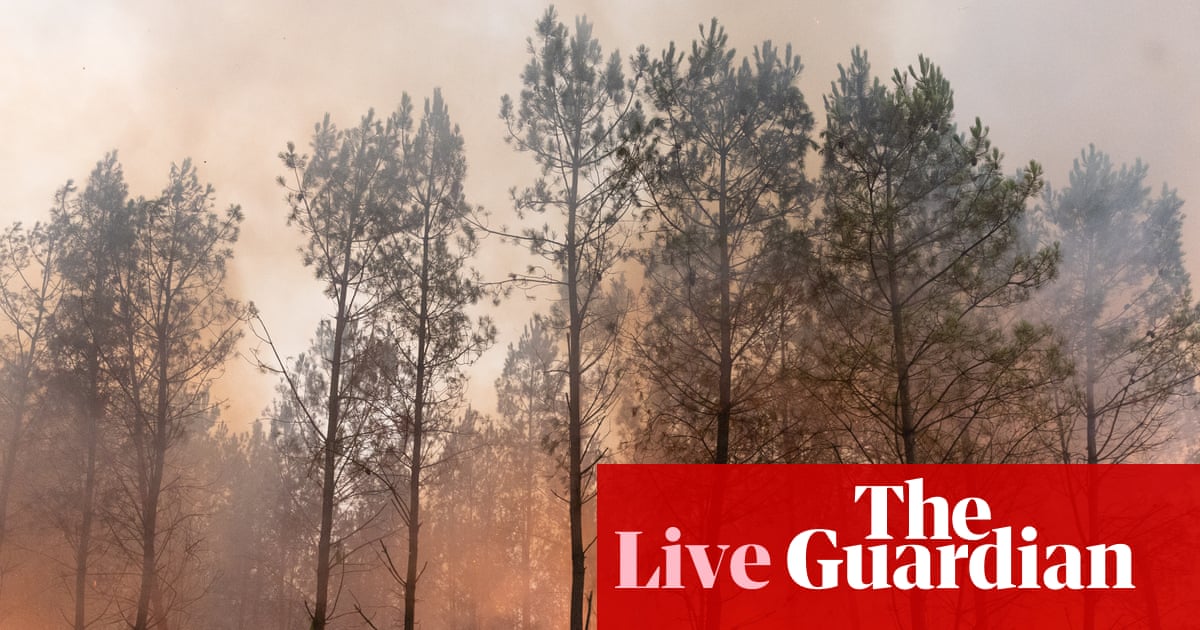 Europe wildfires live: Macron to chair crisis meeting as France and Spain continue to battle major blazes