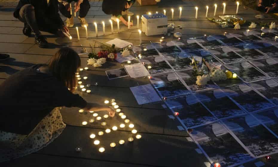 A Hong Kong tribute last December to 1989 Tiananmen Square crackdown victims