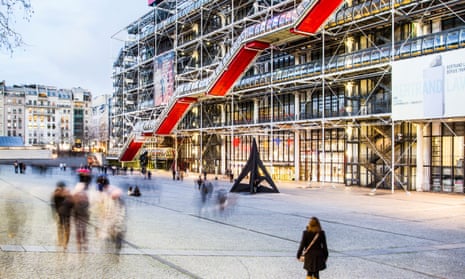 ‘It wasn’t supposed to be a monument but an event’: the Pompidou Centre in Paris. 