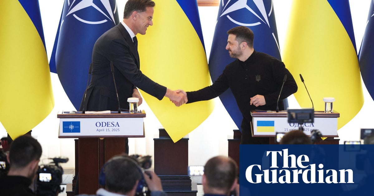 Ukraine war briefing: Nato chief visits Odesa, declares ‘unwavering’ support for Kyiv