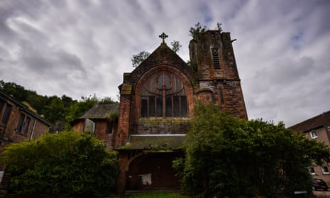 A disused church in Port Glasgow