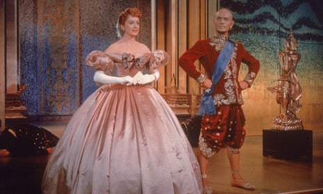 Deborah Kerr and Yul Brynner in The King And I, 1956.