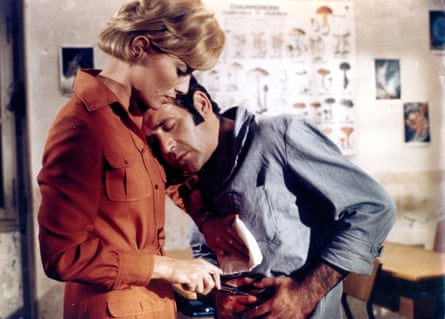 Stéphane Audran with Jean Yanne in Claude Chabrol’s Le Boucher, 1970.
