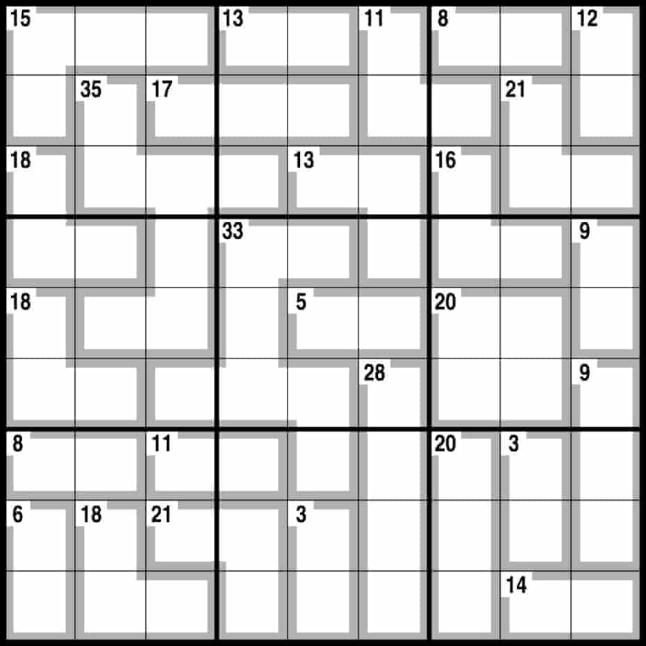 Observer killer sudoku 2,215