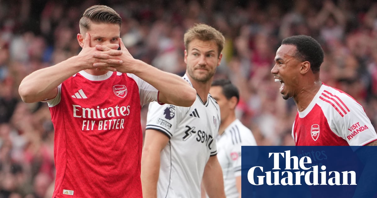 Gyökeres double fires Arsenal past Fulham to turn title pressure on Manchester City