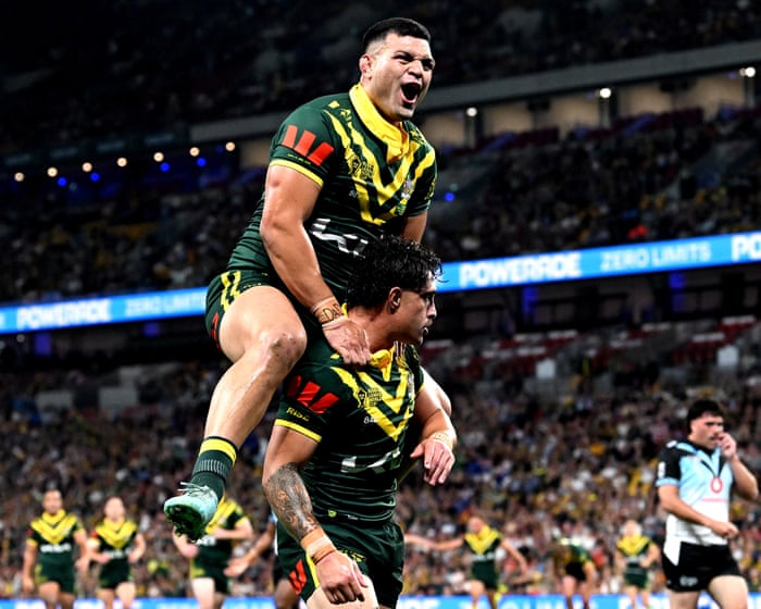 Australia v Fiji: men’s Rugby League World Cup – live