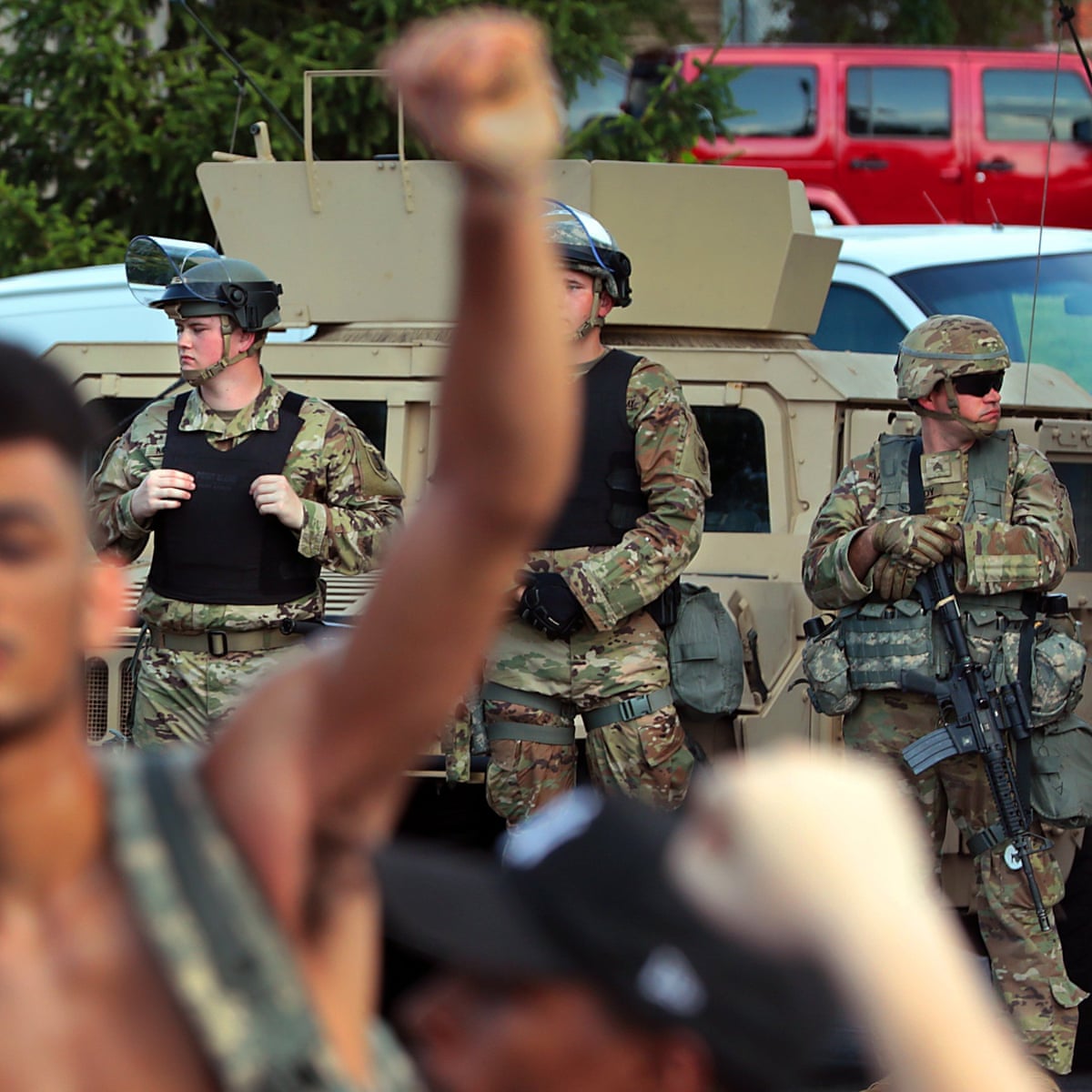 Trump Takes Note As The Far Right Lobbies For Violent Crackdown On Peaceful Protests Us News The Guardian