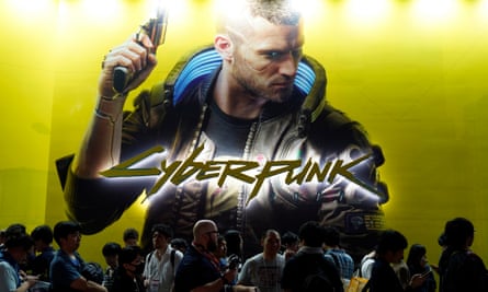 Promotion for Cyberpunk 2077 during the Tokyo Game Show 2019