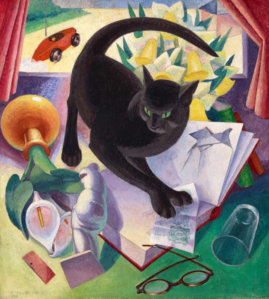 Agnes Miller Parker, The Uncivilized Cat, 1930, aus der Fleming Collection.