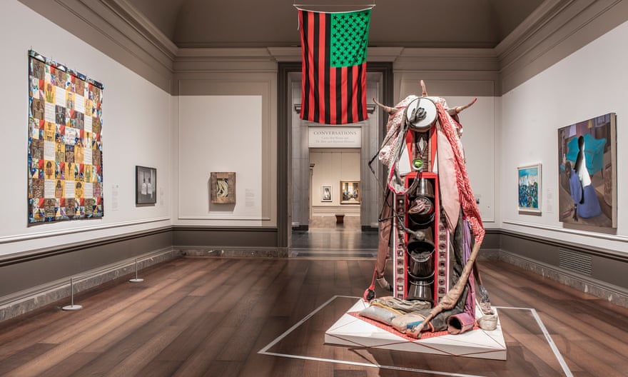 Installation view of Afro-Atlantic Histories at the National Gallery of Art
