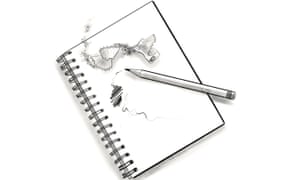 “You know what is really great for sketching? A pencil and a piece of paper.”