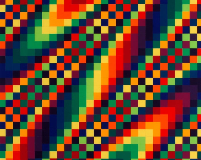 Julio Le Parc review – as if Bridget Riley had opened a riotous funfair