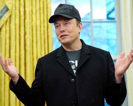 Senate holds vote marathon on amendments to Trump’s one big beautiful bill – as it happened Elon Musk in the Oval Office in February