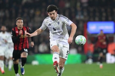 Harry Maguire of Manchester United.