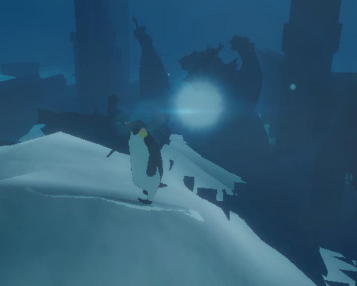 Image accompanying the story: Penguin Colony review – an Antarctic odyssey of Nazis and Lovecraftian horrors