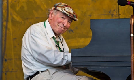 George Wein at the New Orleans jazz and heritage festival in 2012.