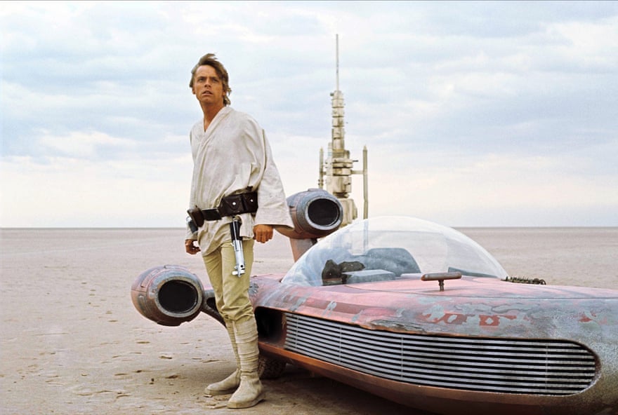 Hamill in Star Wars, 1977