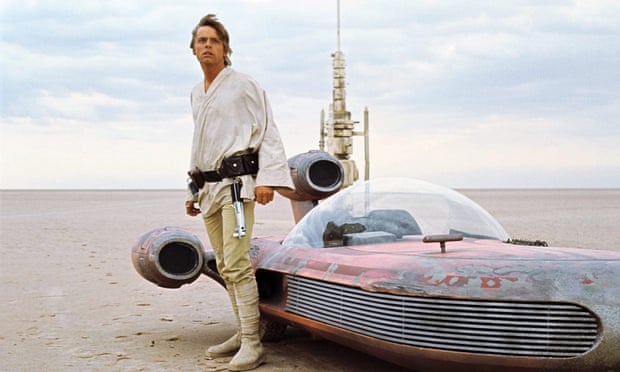 Mark Hamill as Luke Skywalker.