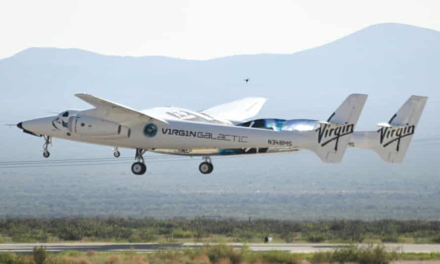 pic Virgin Galactic Launch Plane 2