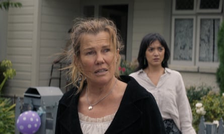 Robyn Malcolm as Penny with Kirana Gaeta as Kate in After The Party.