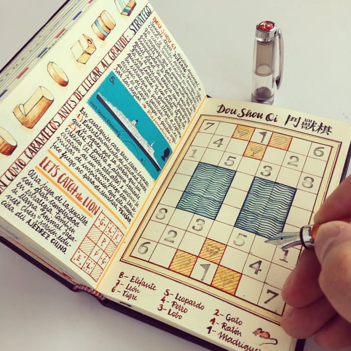 The Art Of The Travel Diary In Pictures Art And Design The Guardian