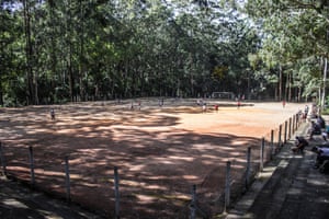 The pitch where Jesus started his career, in the neighbourhood of Tremembé in São Paulo.